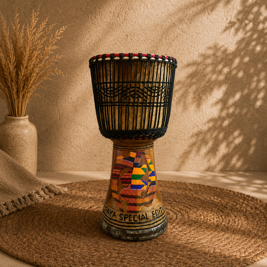 Djembe Drum | Gye Nyame Symbol