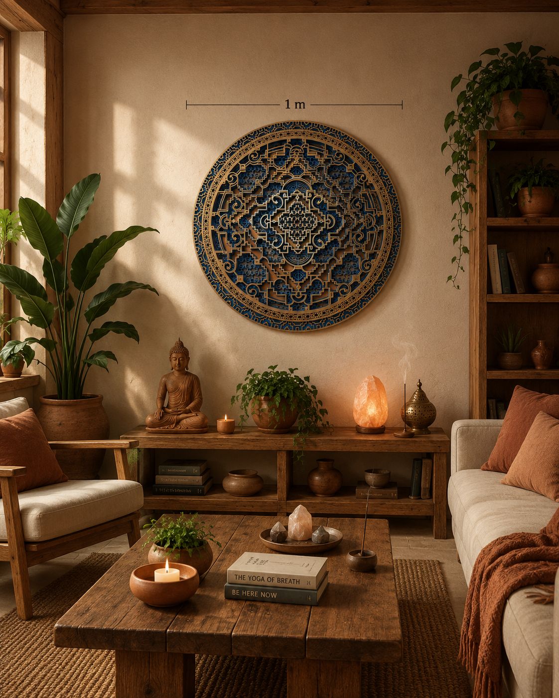 AXARA- Sacred Geometry Mandala
